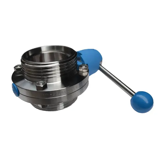 Vlinderklep draad/draad